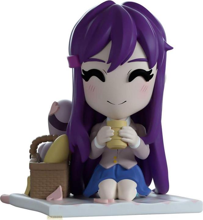 Actual product image Youtooz Doki Doki Literature Club! Vinyl Figure Picnic Yuri 11 cm