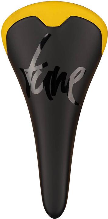 Tune Komm-Vor PLUS, Leder,Karbonsattel, 88g, DIVERSE FARBEN, Farbe: Gelb - yellow - jaune