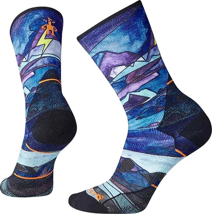 Actual product image Smartwool Athlete Edition Run Print Crew (S)