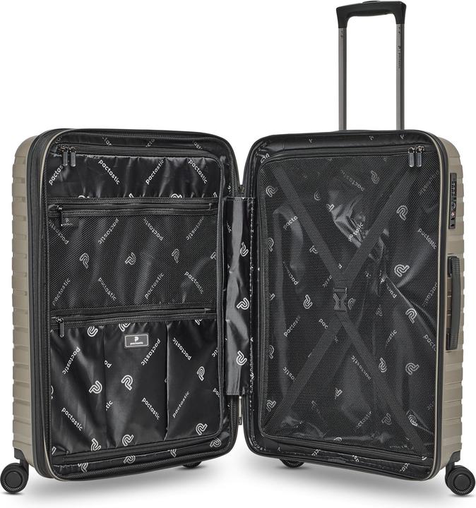 Produktbild Pactastic Collection 04 THE THREE SET + 4 Rollen Kofferset 3-teilig mit Dehnfalte (216 l, XL (ab 115l))