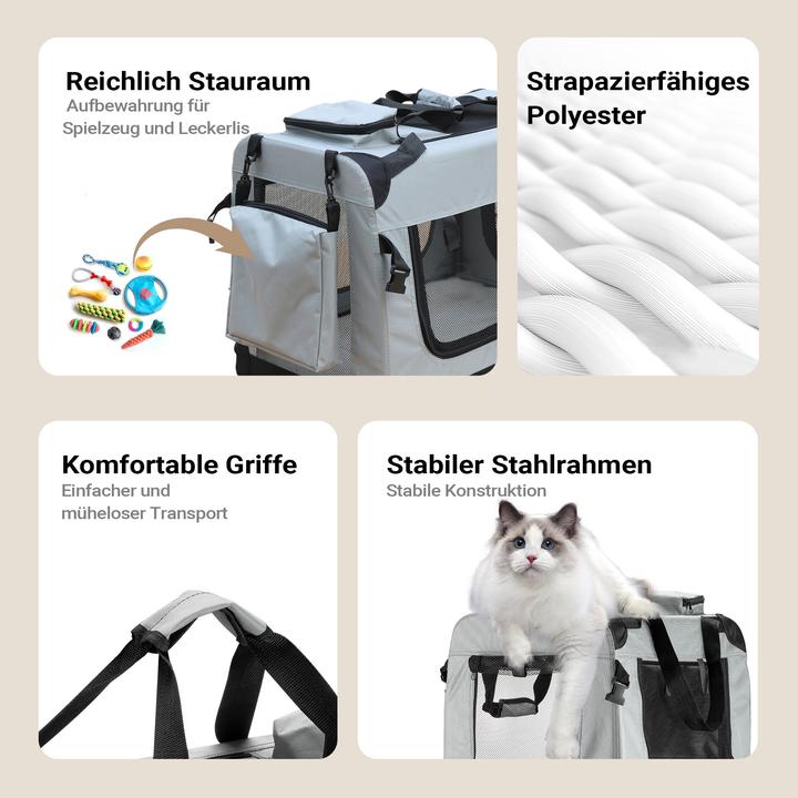 Produktbild Fudajo Transportbox (Hund, Faltbar, Atmungsaktiv)