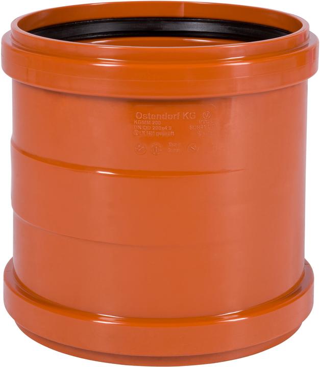 Ostendorf KG Doppelmuffe DN/OD 200 (Rohrverschraubung)