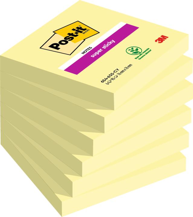Post-it Super Sticky (76 x 76 mm)