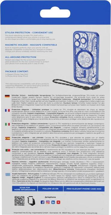 Produktbild prio elegante Handyhülle MAG für iPhone 11 Pro Max blau (Apple iPhone 11 Pro Max)