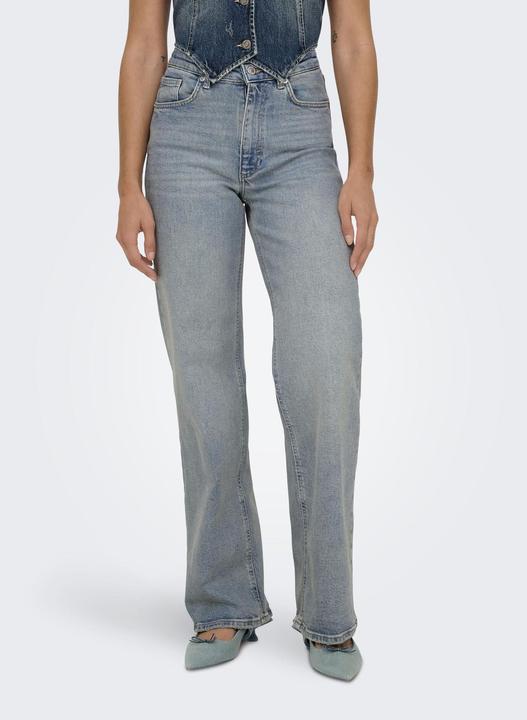 Actual product image Only ONLJUICY Hohe Taille Weiter Beinschnitt Jeans Jeans mit weitem Bein (W29/L32)