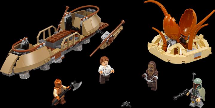 Produktbild LEGO Desert Skiff Escape (75174, LEGO Star Wars)