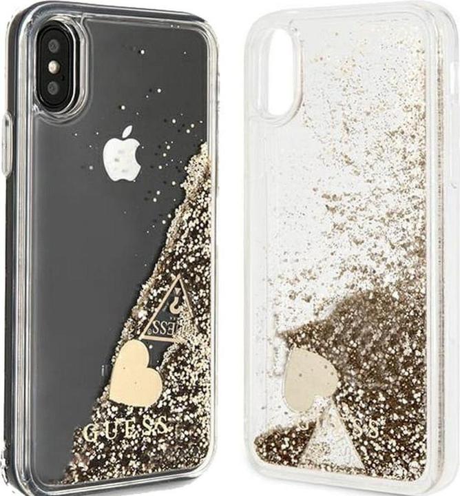 Image du produit Guess GUOHCPXGLHFLGO iPhone X/Xs aukso (Apple iPhone X)