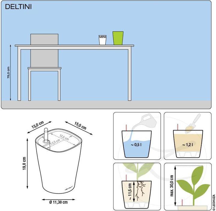 Produktbild Lechuza Deltini (15 cm)