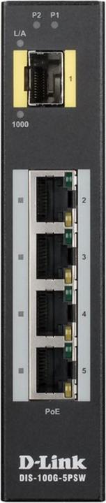 Image du produit D-Link DIS-100G-5PSW 5 ports non administrables (5 Ports)