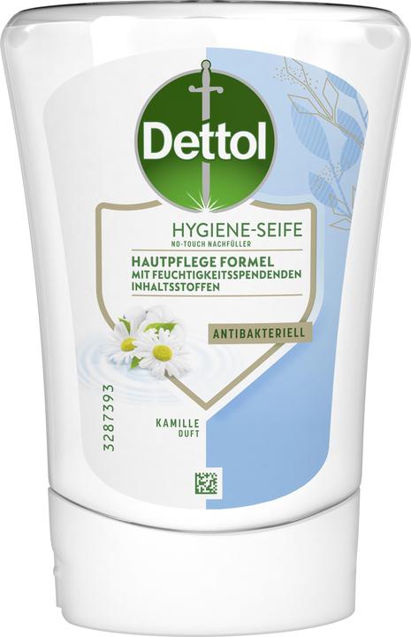 Produktbild Dettol Hygiene Seife No-Touch Nachfüller Kamille Duft - 250 ml (Handseife Nachfüllpackung, 250 ml)