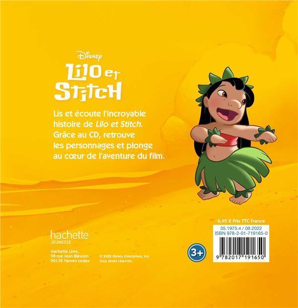 Image du produit Lilo et Stitch : 1 livre + 1 CD (Français, Collectif, 2022)