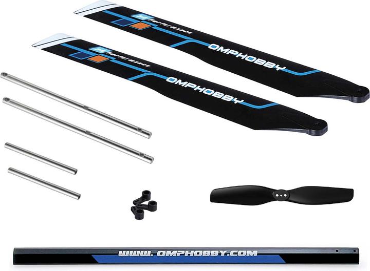 Image du produit OMPHobby M2 EVO Crash Kit - blau # OSHG0004
