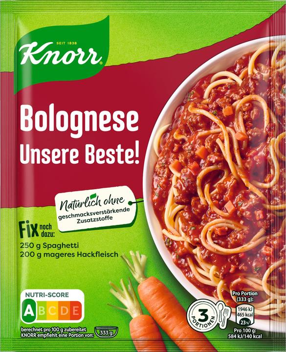 Knorr Fix Bolognese Notre meilleur! (38 g)