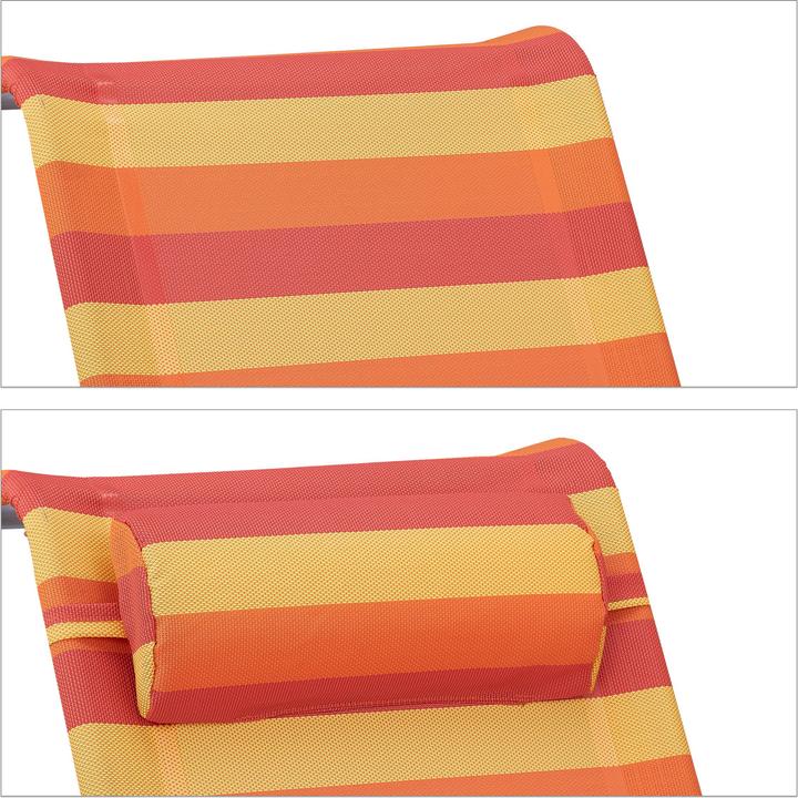 Actual product image Relaxdays Reclining beach-chair (85 cm)