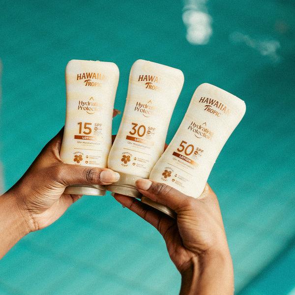 Image du produit Hawaiian Tropic Hydratation de la soie (Crème solaire visage, SPF 30, 180 ml, 222 g)