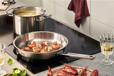 Image du produit Fissler Poêle en acier inoxydable Profi Collection (28 cm, Poêle à frire, Acier inoxydable)