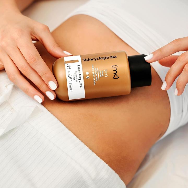 Produktbild Skincyclopedia Shimmer Firming Body Lotion with 5% Matrixyl, Caffeine and Squalane 300ml (Körperlotion, 300 ml)