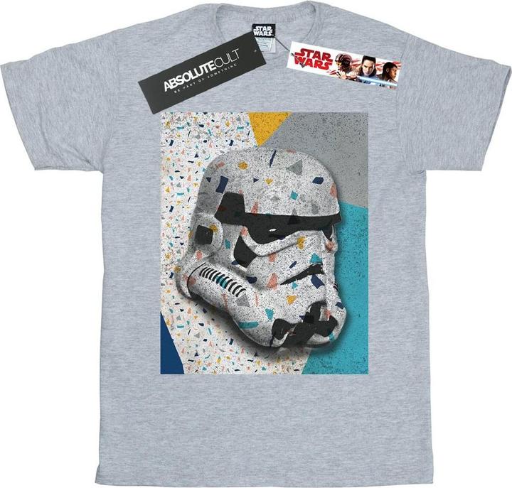 Star Wars Stormtrooper Pattern Helmet TShirt (XL)