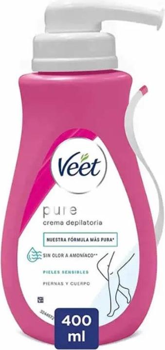 Image du produit Veet Crème dépilatoire Shower pour peau sensible 400ml (Crème pour le corps, 400 ml)
