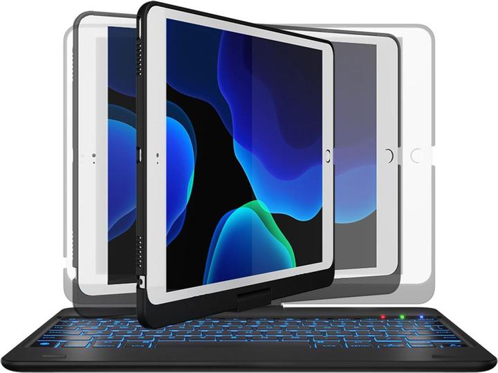 Produktbild Merkloos Keyboard Bookcase QWERTY iPad (2018) / (2017) / Air (2) / Pro 9.7 (Eng. Int.)