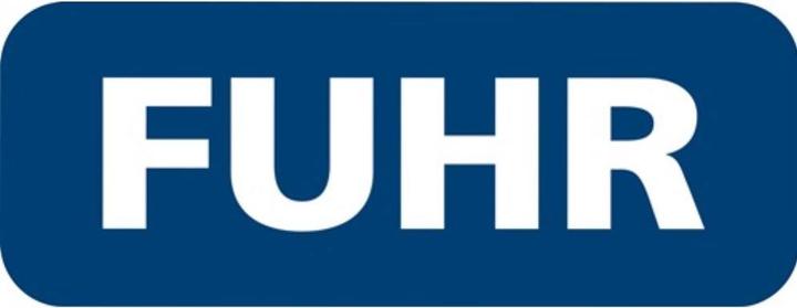 Produktbild Fuhr Türtreibriegel 970 DIN rechts silber eloxiert Leichtmetall 50 mm Rundstange 10 mm