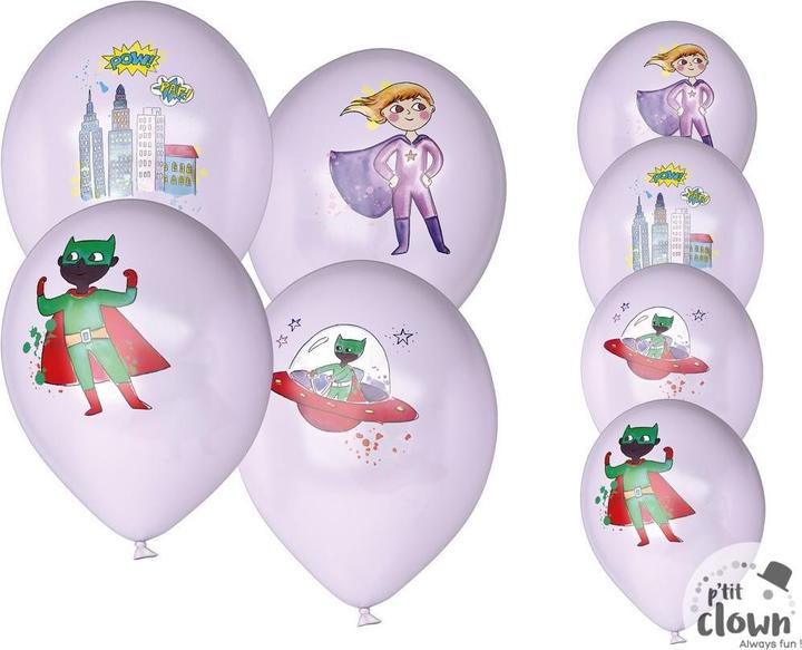 Actual product image P'tit Clown Balloons Avengers