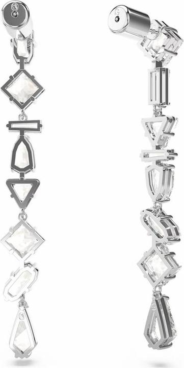 Image du produit Swarovski Mesmera Drop Boucles d'oreilles Différentes tailles Longue Blanc (Métal Swarovski)
