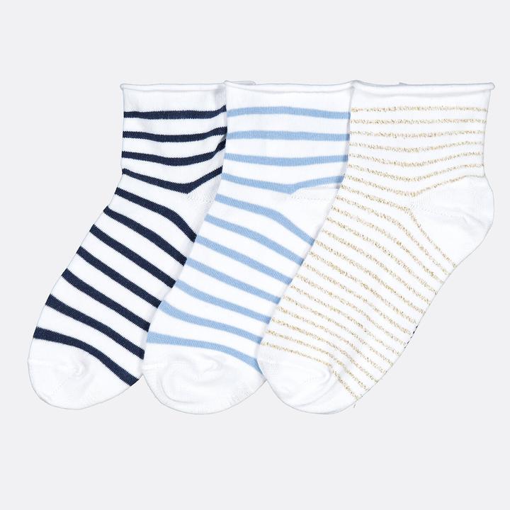 La Redoute Collections 3er-Pack gestreifte Socken