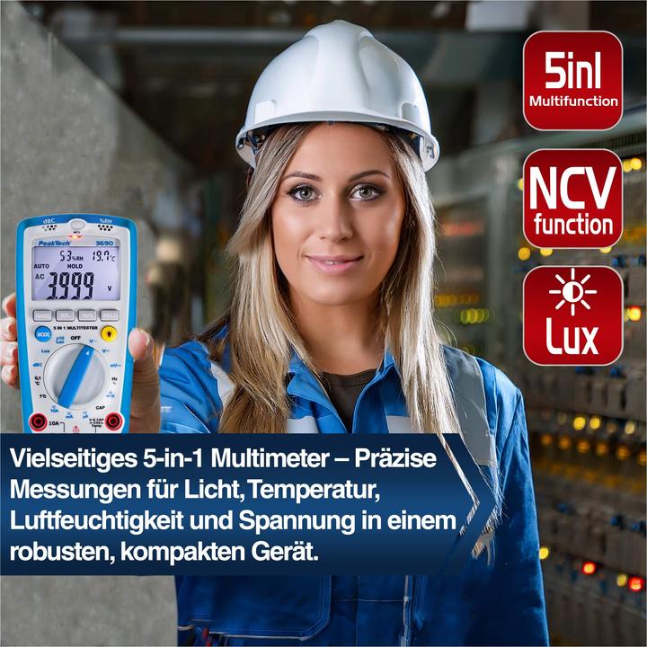 Actual product image Peaktech P 3690 Digital multimeter (CAT III 600V)