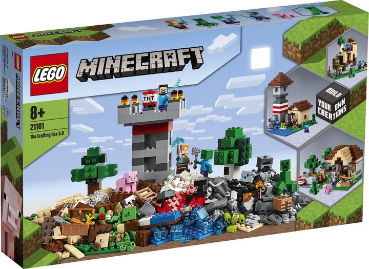 Actual product image LEGO The Crafting Box 3.0 (21161, LEGO Minecraft)