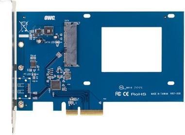 Actual product image OWC Accelsior S Interface Card/Adapter Built-in SATA