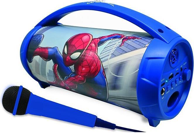 Actual product image Lexibook Spider-Man Bluetooth speaker with microphone