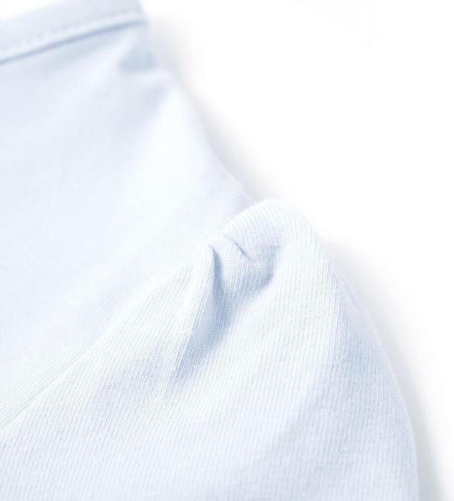 Image du produit VidaXL T-shirt enfant bleu clair 128,Matière : 95% coton. 5 (128)