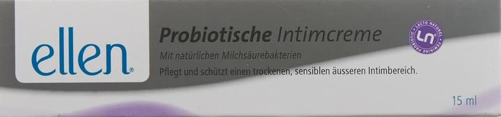 Actual product image Ellen Probiotische Intimcreme (15 ml, Intimate cream)