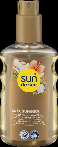 Actual product image dm Sundance Tanning oil spray (Self tanning oil)