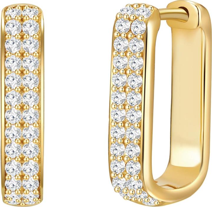 Glanzstücke München Damen Sterling Silber Zirkonia gelbgold - 29852 (Sterling Silber)