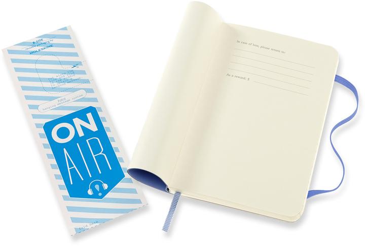 Image du produit Moleskine Carnet de notes SC Pocket/A6 (9 x 14 cm, À rayures, Couverture souple)