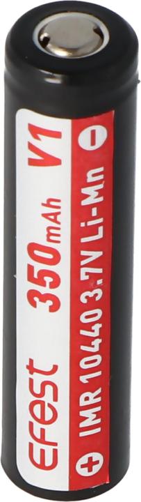 Actual product image Efest Battery IMR 10440 unprotected (1 pcs., 10440, 350 mAh)