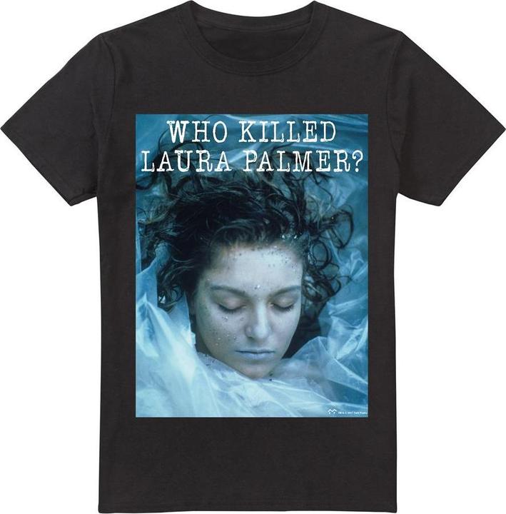 Twin Peaks Mens Who Killed Laura T-Shirt (XXL)