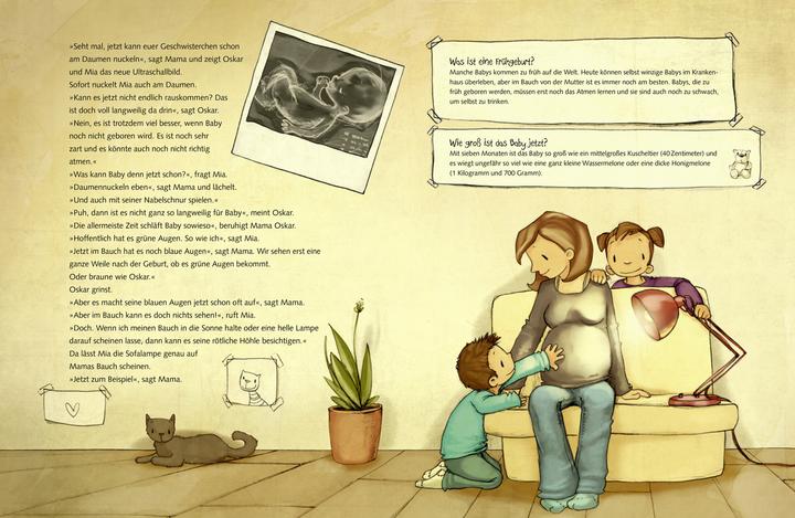 Image du produit Ein Baby in Mamas Bauch (Allemand, Anna Duke, Joëlle Tourlonias, 2015)