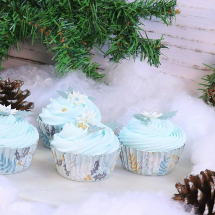 Image du produit PME Moules à cupcakes Pays des merveilles de l'hiver (5 cm)