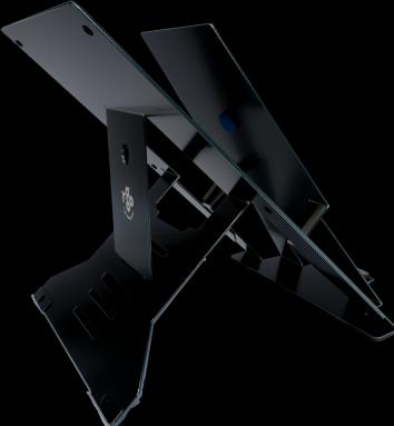 Actual product image R-Go Tools R-Go Laptop Stand 10"-20" Max.5KG Alu Riser black
