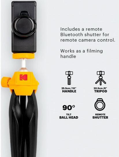 Image du produit Kodak Trépied pour smartphone (Matières plastiques)