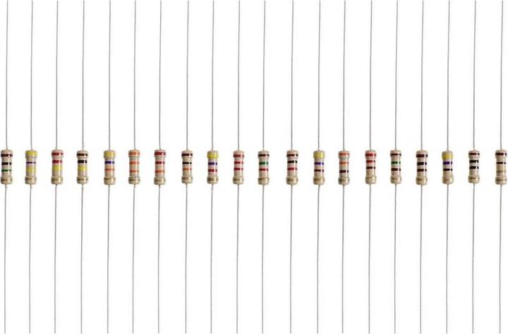 Image du produit Quadrios 201711P003 Résistance à couche de carbone Assortiment câblé axial 0.5 W 5 % 400 pcs.