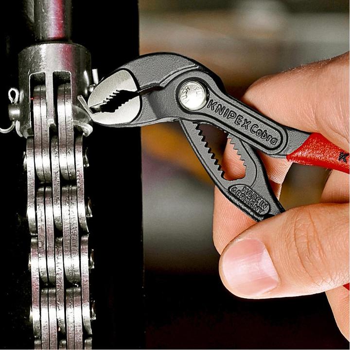 Actual product image Knipex Cobra water pump pliers set, DIN ISO 8976, 4 pieces