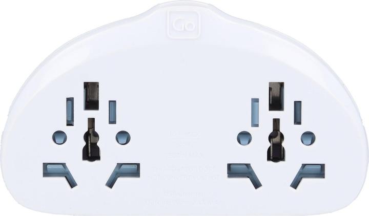 Image du produit Go Travel Adaptateur duo mondial USB Europe