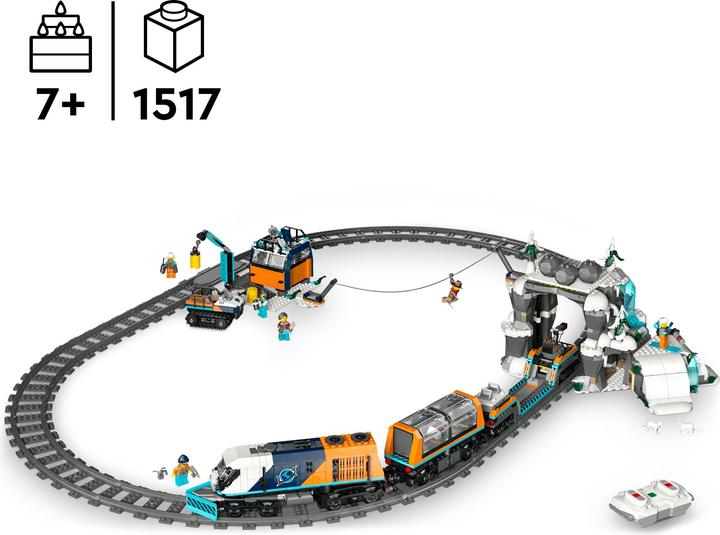Actual product image LEGO Arktis-Polarexpress (60470, LEGO City)