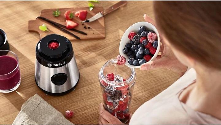 Produktbild Bosch Hausgeräte MMB2111M VitaPower Blender, 450 W, Stainless Steel (450 W)