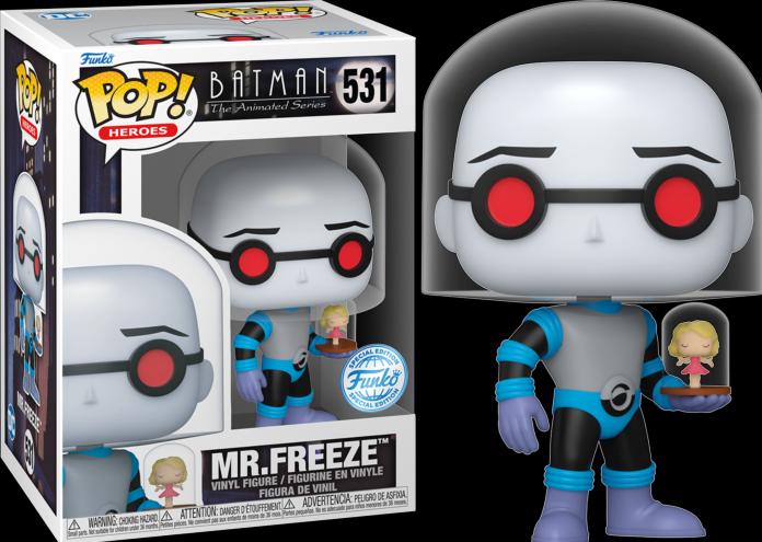 Funko POP! Batman Serie Animata DC Comics Mr Freeze con Nora Esclusivo