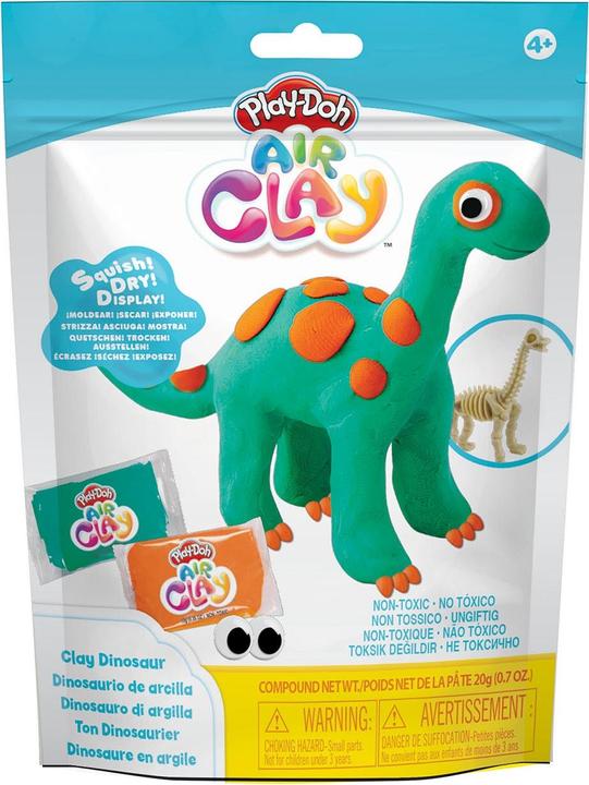 Actual product image Play-Doh Air Clay Dinosaur assorted